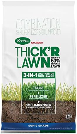 Scotts Turf Builder Thick'R Lawn Sun & Shade, 40 lbs. by Unknown