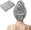Large Microfiber Hair Towel for Women, Super Soft Absorbent Quick by Unknown