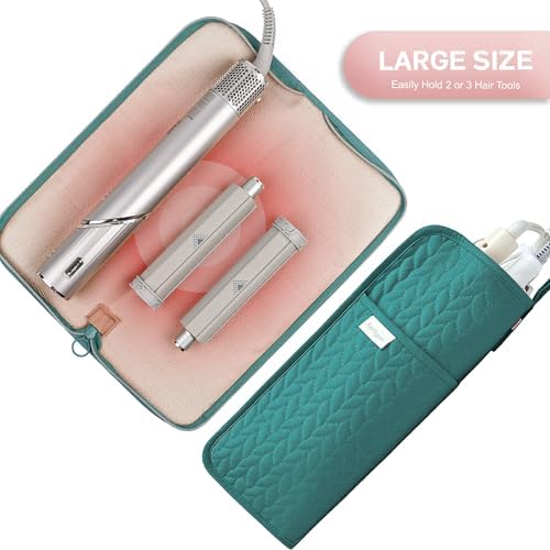 KarSyon Hair Tools Organizer Travel Case Hot Tool Heat Resistant Mat 2 in 1 - Image 3