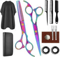 Hair Cutting Scissors Set, 440C Steel Cutting and Thinning Shears by Unknown