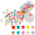 Mini Star Hair Clips for Baby, 100 Pcs Toddler Hair Clips by FLAREANN