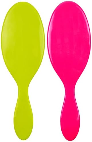Wet Brush 2 Piece Original Detangler, Pink and Lime - Image 2