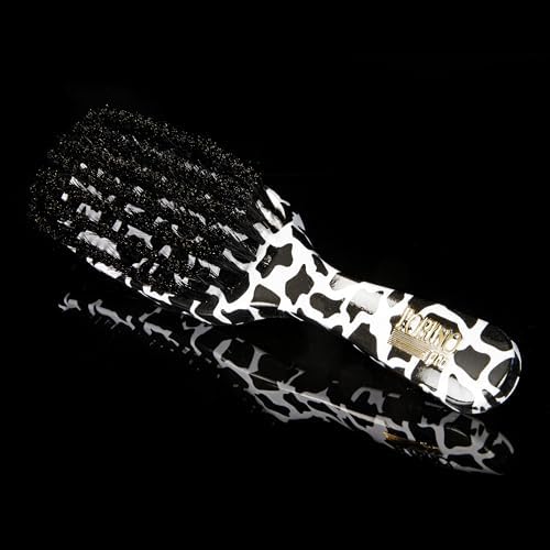 Torino Pro Wave Brush #261 7 Row Soft bristles Shower brush -100% Pure Boar Bristles - Great for laying down your 360 Waves - Image 4