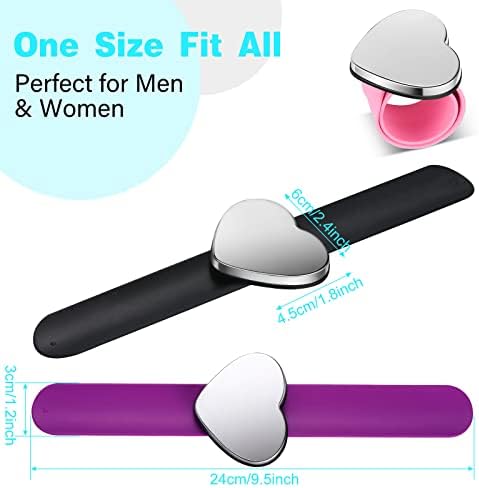 3 Pcs Magnetic Wristband Wrist Pin Cushion for Hair Stylist, Bobby Pin - Image 2