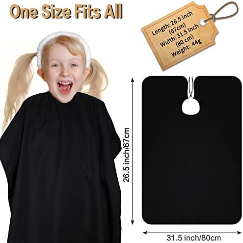Geyoga 2 Pcs Kids Barber Cape Waterproof Hair Cutting Cape for Hair Stylist - Image 2