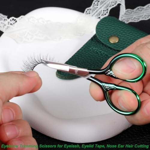 Small Sharp Scissors for Women Men Eyebrow Hair Beauty Grooming - Image 4