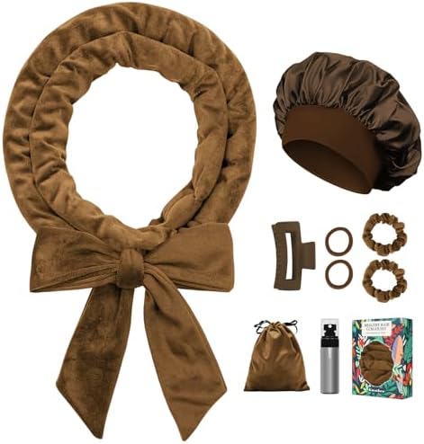 Gwabee Velvet Heatless Curls Overnight Hair Curlers to Sleep In by Gwabee