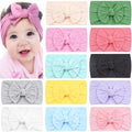 CÉLLOT Super Stretchy Knot Baby Girl Headbands with Hair Bows for Newborn by C%C3%89LLOT