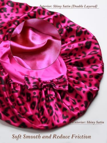 2pcs Satin Pantyhose Bonnet for Braids, Long Hair Bonnet for Women Sleeping - Image 5