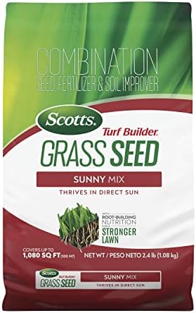 Scotts Turf Builder Grass Seed Sunny Mix, 2.4 lbs. by Unknown