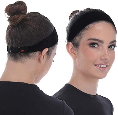 Wig Grip Headbands For Women- Adjustable To Custom Fit Your Head - Velvet Comfort - Wig Bands No Slip Breathable Lightweight Material For All Day Wear! Keep Wig Comfortably Secured - Image 2
