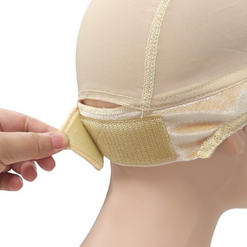 Labhairs Wig Grip Cap for Women, Lace Hairline & Part, Non-Slip, Nude - Image 5