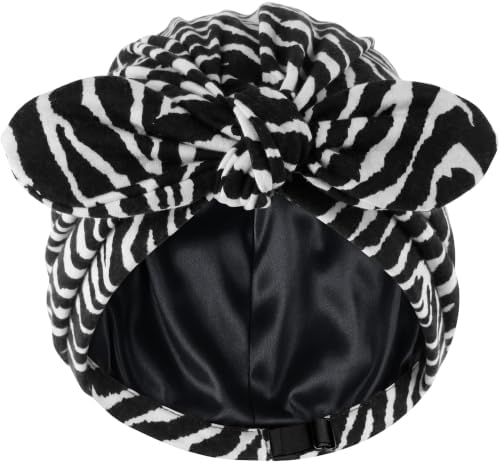 Ababalaya Satin Lined Beanies for Women Chemo Headwear Sleep Cap by Ababalaya