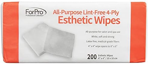 ForPro All-Purpose Lint-Free 4-Ply Esthetic Wipes, 200ct/6pk, 4"x4" - Image 5