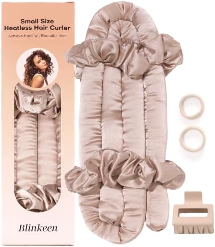 Small Size Heatless Hair Curler for tighter, more defined curls by SimplifyYourBeautyRoutine