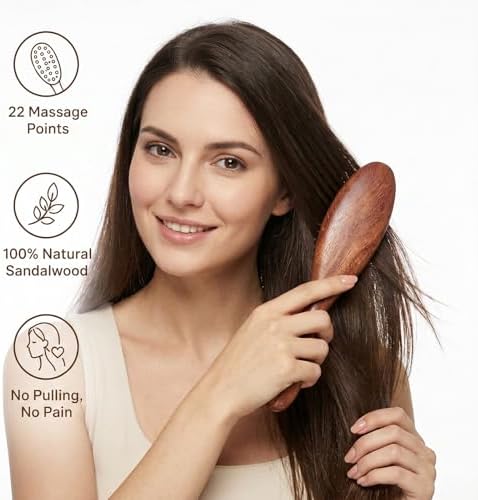 2 Pack Loc Brush for Locs, Wooden Loc Brush Scalp Massage Tool - Image 6
