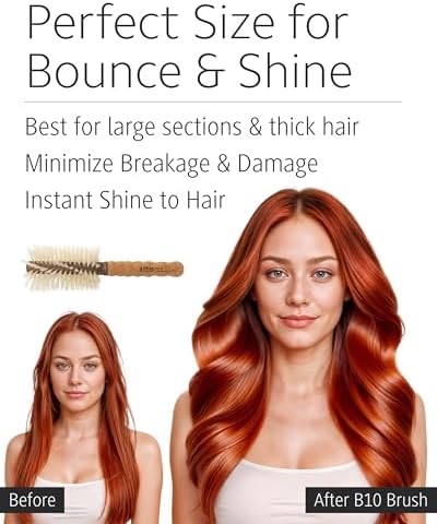 Ibiza Hair - Boar Bristle Round Brush (B10-70mm) - Image 4