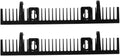 2pcs Portable Hair Extension Holder No-drill Hair Rack for Salon Organization Storage for Bundles Effortless Accessory Organizer for Extensions and Styling Tools by OHPHCALL