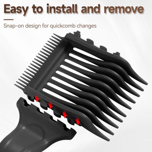 4-in-1 Detachable Fade Comb Set - Image 7