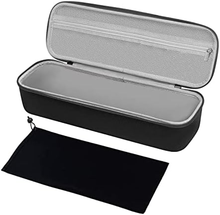 MOSISO Hard Travel Case Storage Bag Compatible with Revlon One-Step Hair Dryer Brush 1.0 & Plus 2.0, EVA Carrying Case Cover Protective Hard Shell Sleeve with Hot Air Brush Pouch, Black by MOSISO