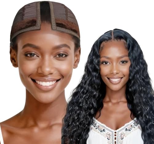 Labhairs Wig Grip Cap for Women, Lace Hairline & Part, Non-Slip, Brown by LabHairs