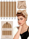 Heatless Curling Rods, Overnight Hair Curlers to Sleep In - No Heat Curls Set with Jumbo Velvet Rollers, Soft Sleep Hair Curler Kit for Medium & Long Hair by TogayuSelected