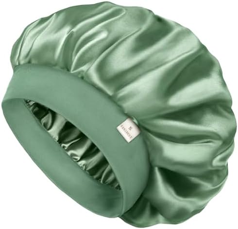 YANIBEST Soft Satin Bonnet for Men Women, Sleep Cap to Maintain Moisture by yanibest