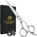 DEMAXA 6.5" Premium Hair Scissors Professionally Sharp Barber Shears - High Carbon Steel Hair Cutting Scissors with Smooth Sharp Edge Blades - Hair Trimming Shears for women Salon & Personal Use by DEMAXA