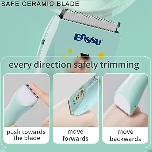 ENSSU Baby Hair Clippers Lower Noise Hair Clippers for Kids/Children - Image 6