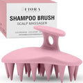Fiora Naturals Scalp Massager Shampoo Brush, Silicone Scrubber, BPA Free by FioraNaturals