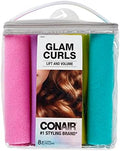 Conair Foam Hair Rollers -Heatless curls - Foam Rollers - Hair Rollers - Loose Hair Curlers in Assorted Sizes - 8 Count w/storage case by conair