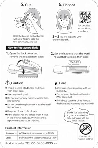 Hair Cutting Monster Easy Bangs Self Cutter 1 Piece - Image 7