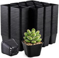 300 Packs Square Nursery Pots for Plants 4 Inch Seedling Pots by Unknown
