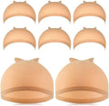 IKOCO Wig Cap, 6Pcs Stretchy Nylon Caps for Women, Light Brown by Shineforyourbeauty