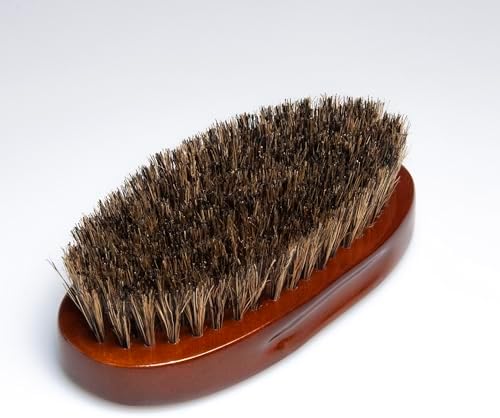Diane 100% Premium Boar Bristle Military Wave Brush for Men, Medium Firm - Image 5