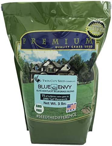 Twin City Seed Mixture Co. Blue Envy Lawn Grass Seed Mixture, 3 lb by TwinCitySeedCo