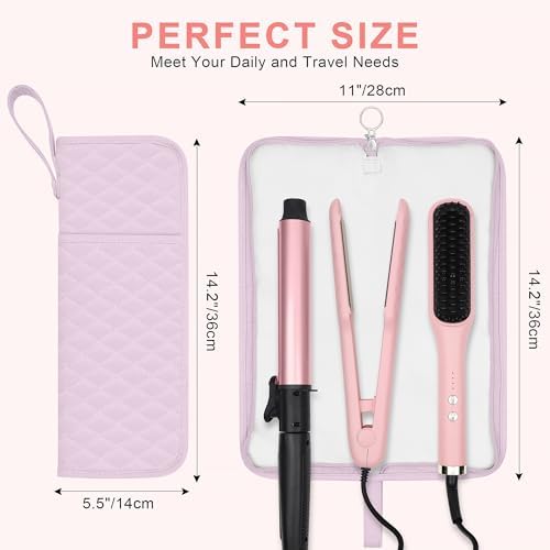 2-in-1 Heat Resistant Mat & Storage Bag for Hair Tools - Image 3