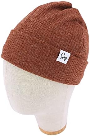 Jersey Beanie Hat for Newborn Baby Boys Girls Silky Satin Lined Hats Bonnet Toddler Infant Little Kids Beanies Caps - Image 2