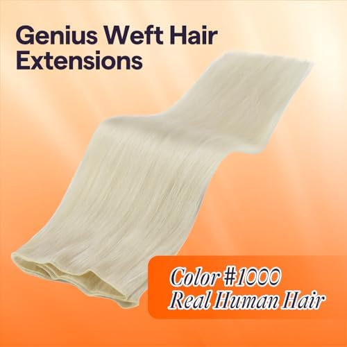 Full Shine Genius Weft Hand Tied Hair Extensions for Women 14 Inch 50g - Image 2