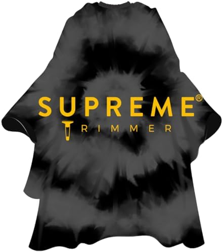 Supreme Trimmer Premium Barber Cape | Professional Hair Stylist Waterproof, Hook Closure Cape; Salon, Barber, or Home Use | Smoke Ring - Image 6