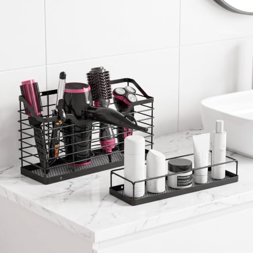 Hair Tool Organizer, Hair Dryer Holder for Hair Styling Tools Storage - Image 2
