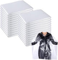 100 Pcs Disposable Barber Cape Waterproof Salon Cape Hair Cutting Hair Dye Capes for Hairstylist Disposable Aprons Adults by DIVINA+VITAE