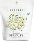 Organic Alfalfa Sprout Seeds (16 oz) – Non-GMO, Heirloom Seeds for Sprouting and Microgreens by Sereniseed