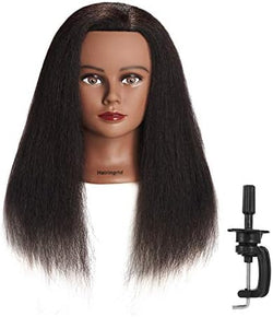 Hairingrid Mannequin Head 16"-18" 100% Real Hair Training Manikin Head by Hairingrid