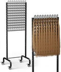 120 Pegs Braiding Hair Rack, Adjustable Hair Separator Stand with Wheels, Hair Extension Holder for Hair Stylists, Braiders, Home, Salon, Beauty School, Black by Tigerden