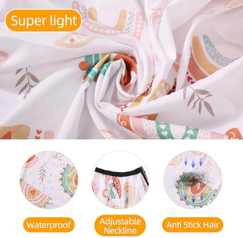 3 Pack Kids Hair Cutting Cape with Sleeves, Kids Barber Cape Haircut Cape for Boy Girls - Image 3