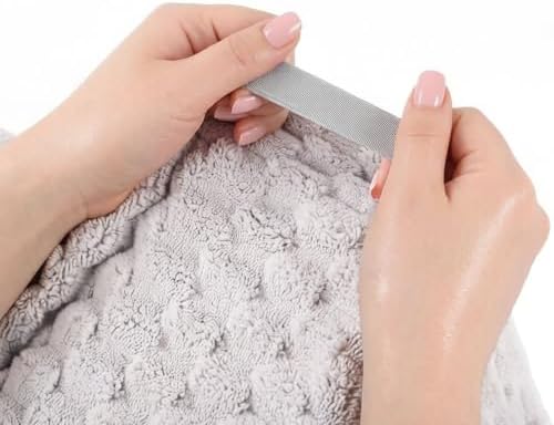 Super Soft Microfiber Hair Towels 2-Pack Lage Size (24x42 inch) for Women - Image 6