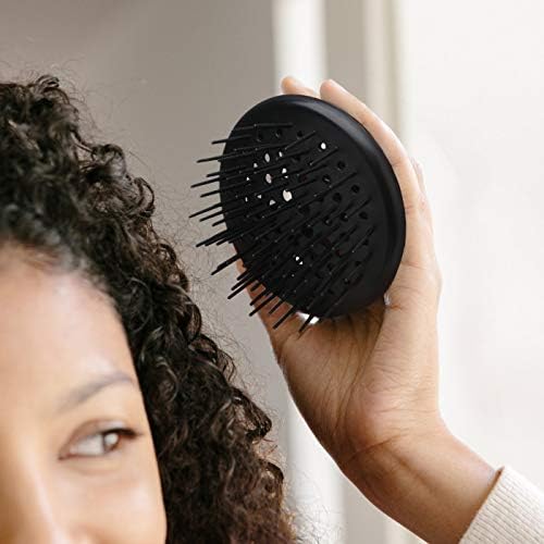 Segbeauty Dandruff Brushes, 2pcs 0.8 inches Long Hard Bristle Scalp Massage Brushes for Thick or Thin 2c to 3b Curly Hair, Shower Comb for Deep Cleaning Beard Pet Grooming Hair Care for Women Men - Image 2