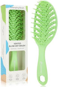 Vented Detangler Hair Brush – Fast Blow Drying, All Hair Types by Combetter