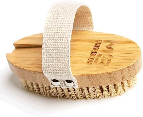 Firm Dry Brush for Body, Firming & Exfoliating Body Brush by M3 by M3Naturals